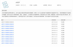 eNSP 模拟器下载